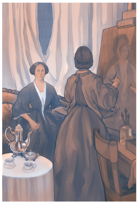 "Mujer, Artista y Espectadora", 2023