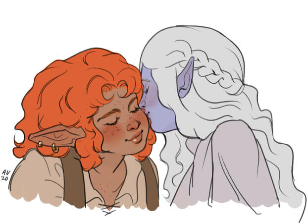 Shoulder's up example